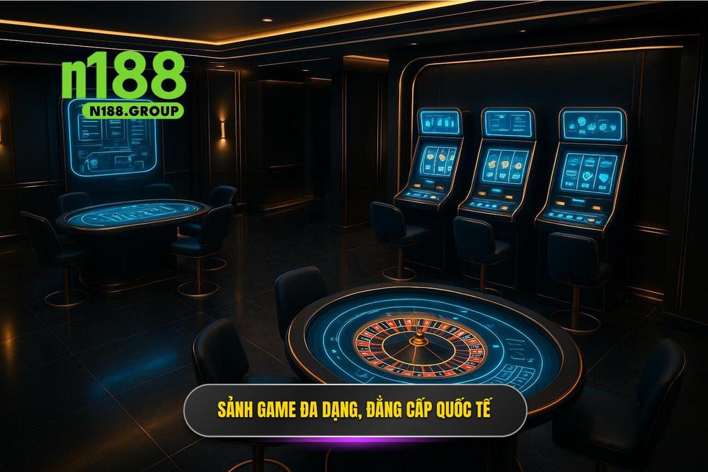 2.hệ Thống Sảnh Game đa Dạng Và đẳng Cấp Quốc Tế