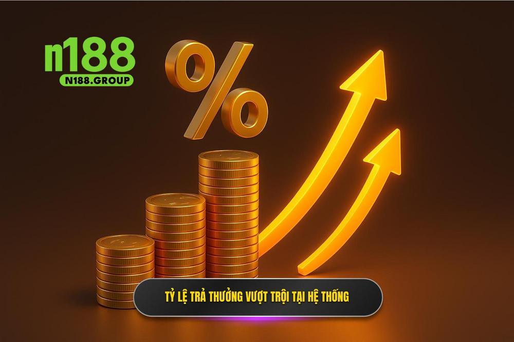 2.Ưu Thế Vượt Trội Về Tỷ Lệ Trả Thưởng Tại Hệ Thống Chúng Tôi